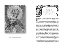 Load image into Gallery viewer, The Life of Saint Hilarion the Great